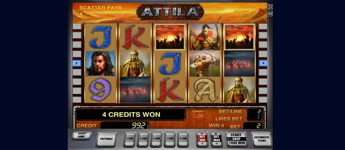 Attila Игровой Автомат. 